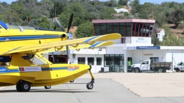 Aeródromo Municipal de Portimão acolhe os primeiros aviões de combate a incêndios rurais no Algarve