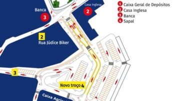 Nova ligação rodoviária entre o Largo 1º de Dezembro e o Largo do Dique abre ao trânsito a 1 de julho