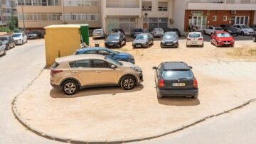 Obras na Praceta Tengarrinha da Urb. da Raminha avançam em setembro e incluem reabilitação do estacionamento da zona